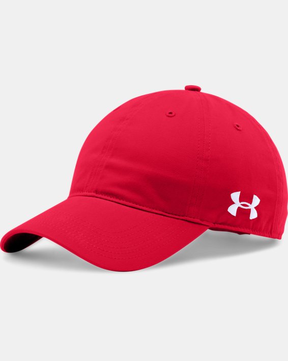 Men's UA Chino Adjustable Cap, Red, pdpMainDesktop image number 2